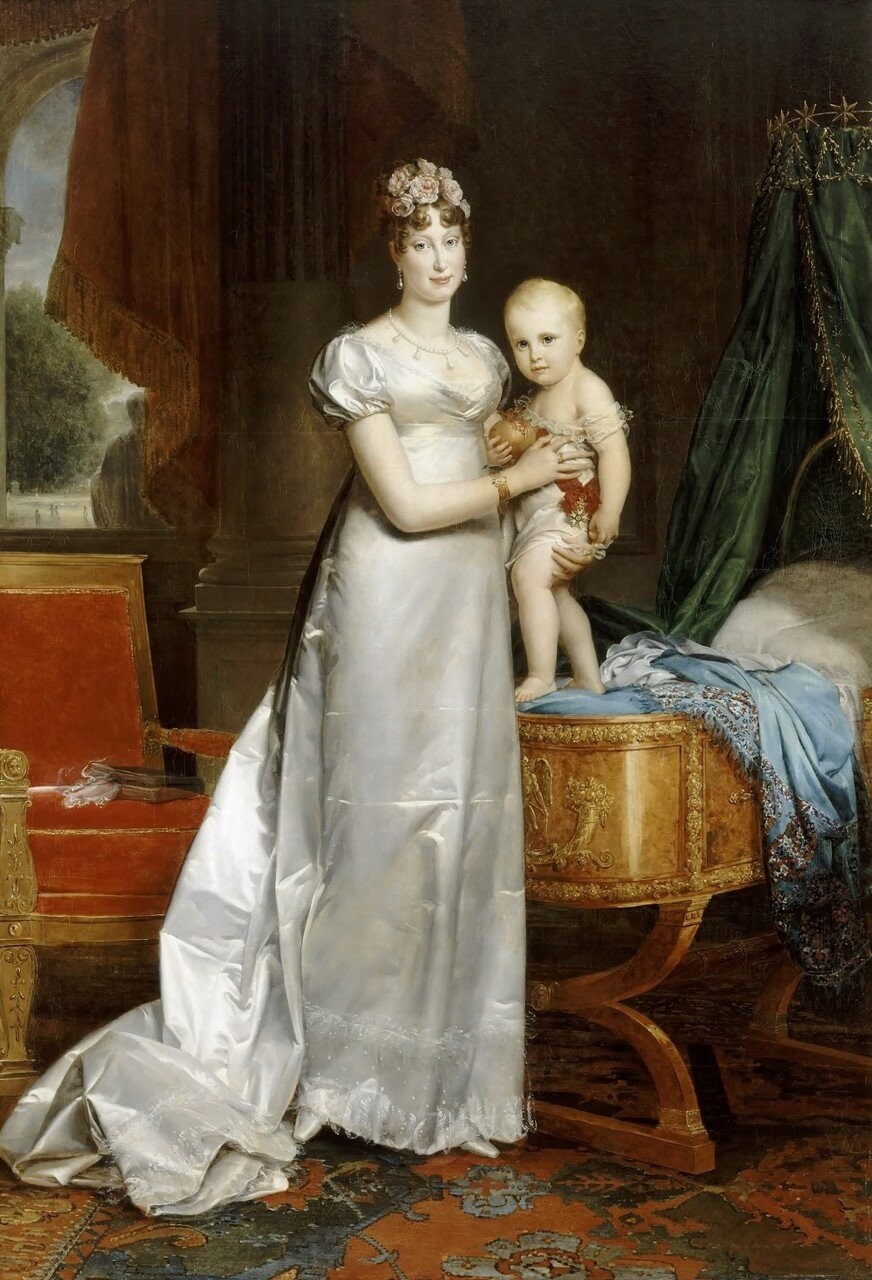 Marie-Louise and the King of Rome by Francois Gerard